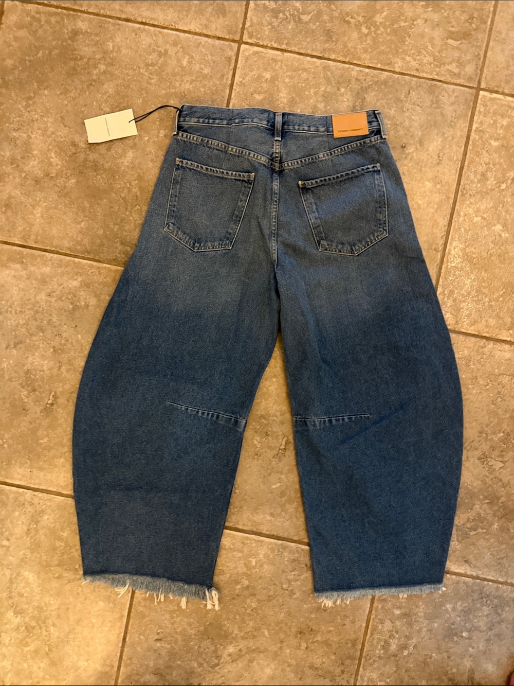 Citizens Of Humanity Distressed Horseshoe Denim Jeans Magnolia Wash 30 - Picture 2 of 9